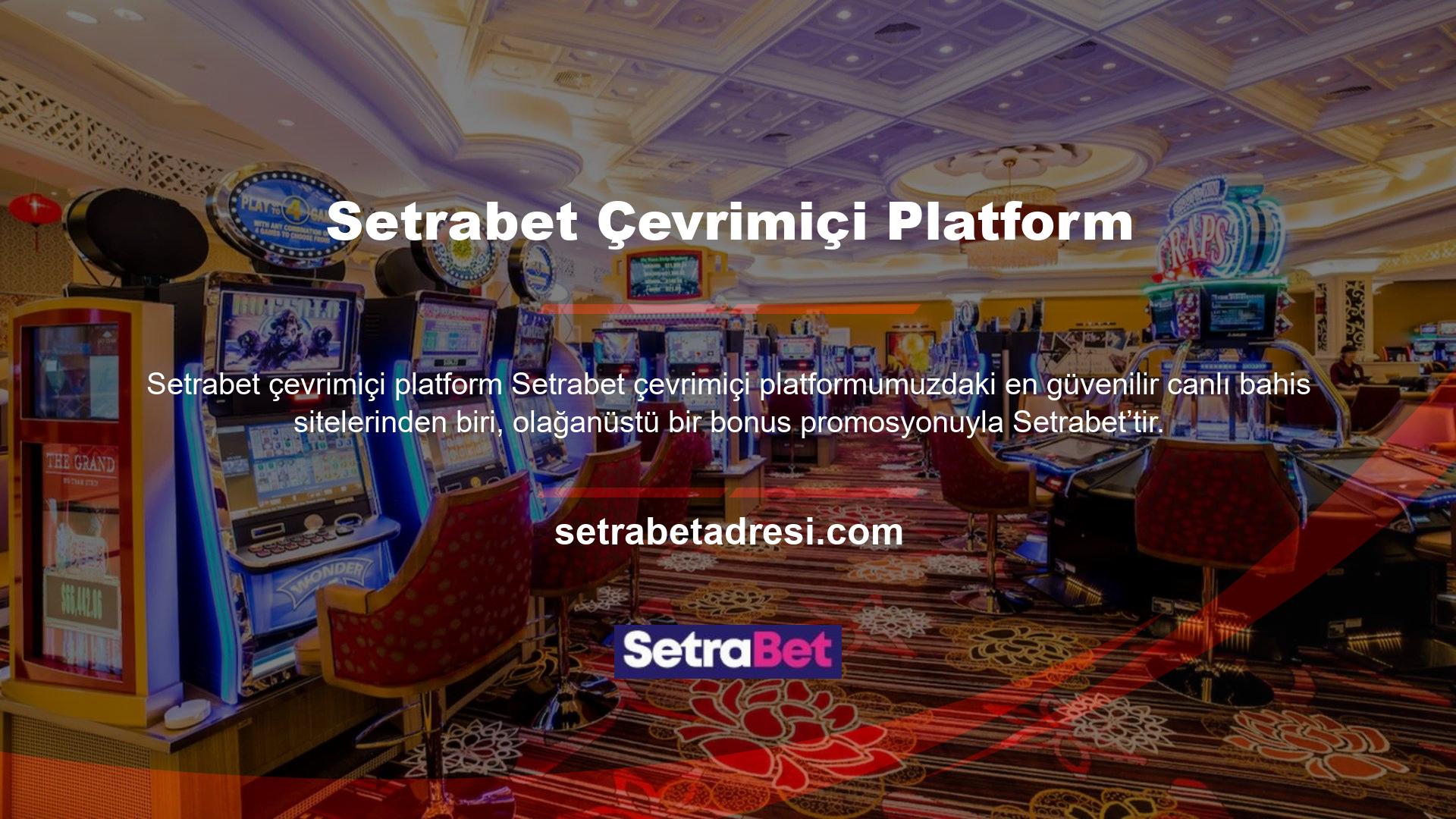 Setrabet pazara girme izni verildi ve özel oyun platformları sunan güvenilir bir altyapı sistemi sağlayıcısıyla iş birliği yaptı